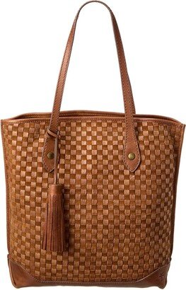 Oriana Leather Shopper Tote