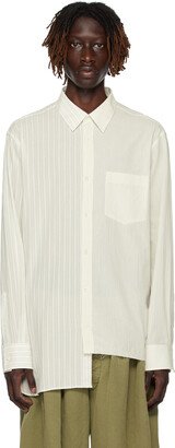 White Asymmetric Shirt