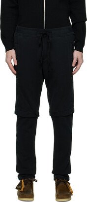 Black Drawstring Lounge Pants