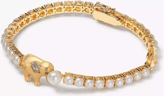 Winter Carnival Pearl Tennis Bracelet