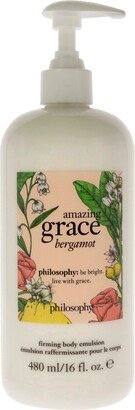 Amazing Grace Bergamot Firming Body Emulsion For Women 16 oz Body Emulsion