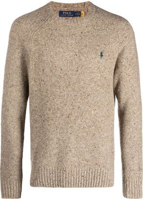 Polo Pony crew-neck jumper-AA