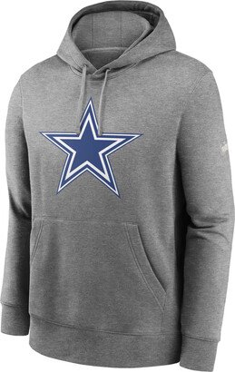 Men's Rewind Playback Club (NFL Dallas Cowboys) Men’s Pullover Hoodie in Grey