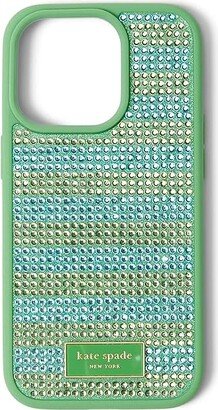 Seaside Striped Sequin TPU iPhone 14 Pro (Low Tide Multi) Handbags