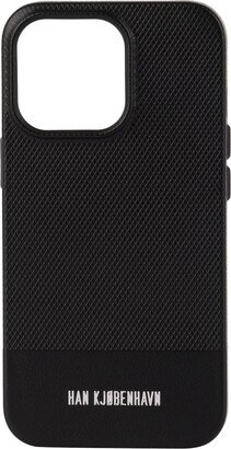 Black Native Union Edition Leather iPhone 13 Pro Case