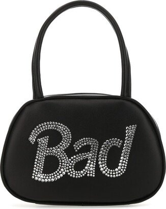 Bad Embellished Top Handle Bag-AA