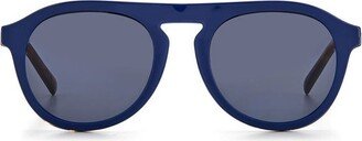 M Missoni Eyewear Round Frame Sunglasses