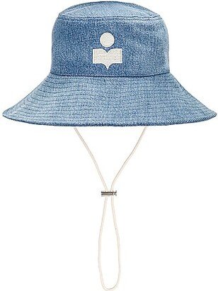 Delya Denim Hat in Blue