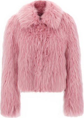 Long Sleeved Faux-Fur Jacket