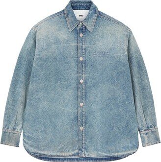 Padded denim jacket-AG