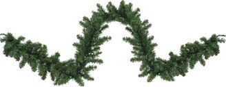 Northlight 9' Pre-Lit Led Canadian Pine Artificial Christmas Garland with Timer - Multi Lights