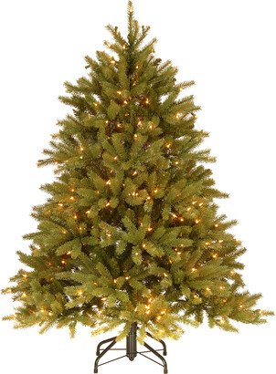 National Tree Company 4.5' Feel Real Jersey Fraser Fir Tree With 350 Clear Lights