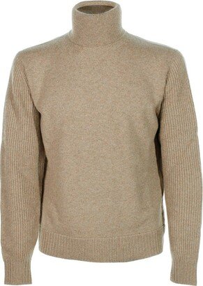 Turtleneck Knitted Jumper-BV