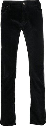 Corduroy Straight-Leg Trousers-AI