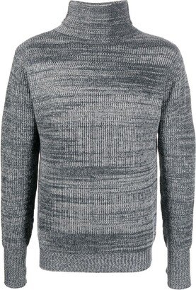 Mélange-Effect Virgin-Wool Jumper