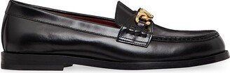 Vlogo Chain Calfskin Loafers