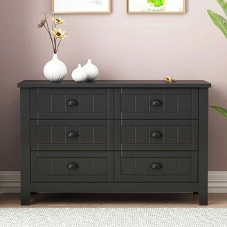 BEYONDHOME 6 Drawers Dresser Cabinet