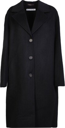 Single-Breasted Buttoned Coat-AB