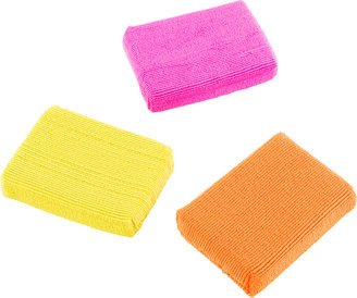 Casabella Microfiber Sponges Assorted Pkg/3