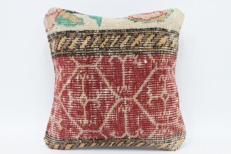 Kilim Pillow Cases, Throw Pillow, Cover, Red Cushion Case, Rug Covers, Aztec Cushion, Retro 2032