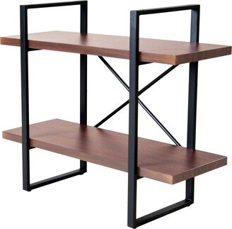 Carbon Loft Strohn and Adjustable Wood and Metal Display and Etagere Bookshelves and Bookcases