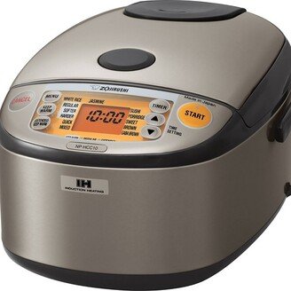 5.5 Cup Induction Heating Rice Cooker & Warmer - Stainless Dark Gray