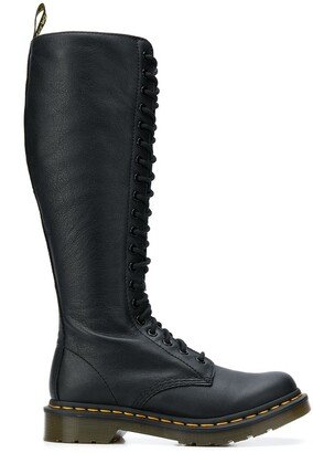 Lace-Up Combat Boots-AL