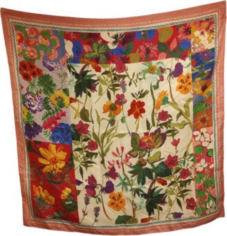 Women's 707910 Print Silk Scarf