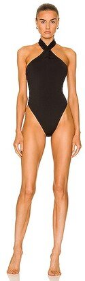 AEXAE Twist Swimsuit in Black