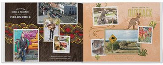 Photo Books: Passport To Australia And New Zealand Photo Book, 11X14, Professional Flush Mount Albums, Flush Mount Pages