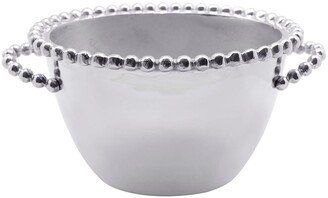 Pearled Oval Small Ice Bucket