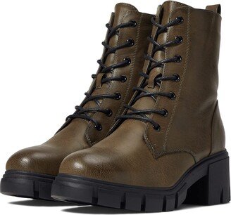 by Women's NEWZ Combat Boot-AB