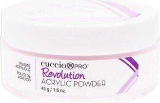 Revolution Acrylic Powder - Pink by Cuccio Pro for Women - 1.6 oz Acrylic Powder