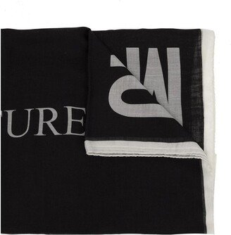 Logo Printed Scarf-BA