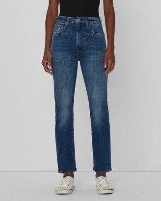 Beauty Denim Easy Slim Cropped In Pinyon