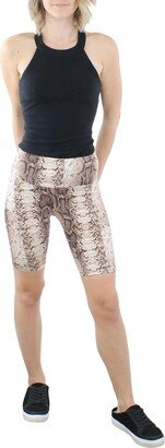 Womens Printed Bodycon Bike Short