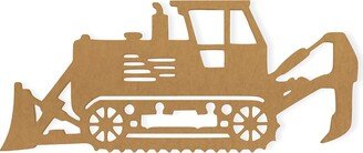 Bulldozer Decor, Boys Wall Hanging, Art, Door Hanger, Decal, Quality Cardboard, Ready To Paint