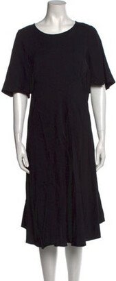 Scoop Neck Knee-Length Dress-AB