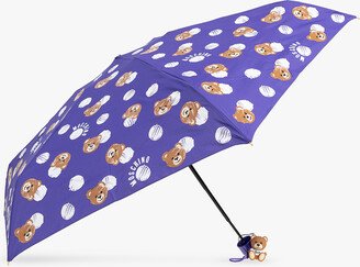 Folding Umbrella With Logo Unisex - Purple