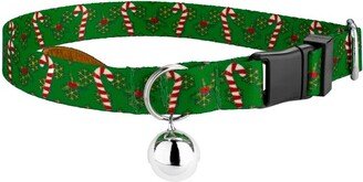 Country Brook Petz® Candy Cane Christmas Cat Collar