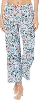 Ornamental Blast Capri PJ Pants (Bella Blue) Women's Pajama