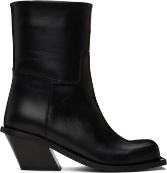 GIABORGHINI Black Blondine Ankle Boots