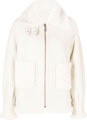 Oversize Shearling Jacket