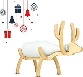 Wooden Reindeer Christmas Wine Holder Wine Rack Stand Lover Gift