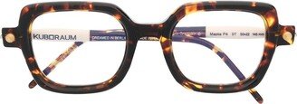 Tortoiseshell-Effect Optical Glasses