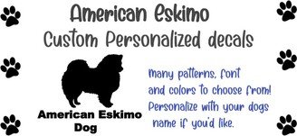 American Foxhound Personalized Dog Breed Decals, Custom Silhouettes For Women, Custom Decals Cars, Lover Gift, Gift