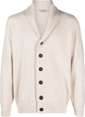 Cullen shawl-collar wool-cashmere-blend cardigan