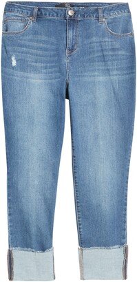 Deep Roll Cuff Jeans