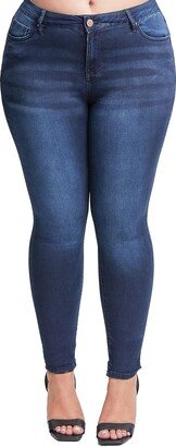 Women's Plus Size HyperDenim Super Stretchy Skinny Jeans