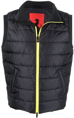 Quilted High-Neck Gillet